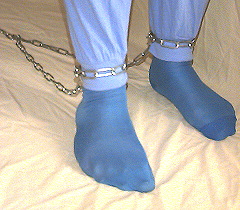 chained ankles