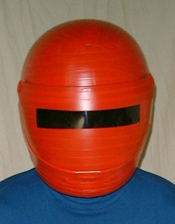 red helmet